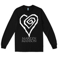 Black marlyn manson special music popular Long Sleeve Tee - linhVisuals
