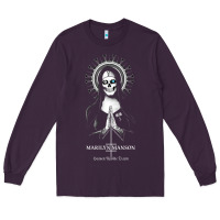 Plum marlyn manson special music popular Long Sleeve Tee - linhVisuals