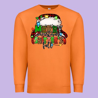 Merry Christmas Shitter's Full Christmas Vacation Premium Sweatshirt Designed By Jasminsmagicworld