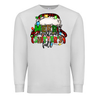 Dove Grey merry christmas shitter's full christmas vacation Premium Sweatshirt - Jasminsmagicworld