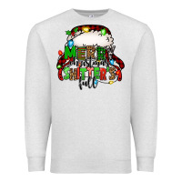 Oatmeal Heather merry christmas shitter's full christmas vacation Premium Sweatshirt - Jasminsmagicworld