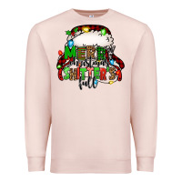 Pale Pink merry christmas shitter's full christmas vacation Premium Sweatshirt - Jasminsmagicworld