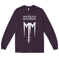 Plum marlyn manson special music popular Long Sleeve Tee - linhVisuals