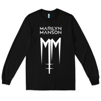 Black marlyn manson special music popular Long Sleeve Tee - linhVisuals