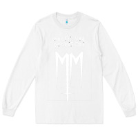 White marlyn manson special music popular Long Sleeve Tee - linhVisuals