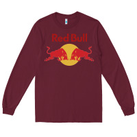 Burgundy red formula team Long Sleeve Tee - linhVisuals