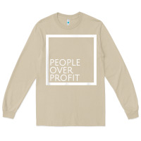 Mushroom people over profit democratic socialism pro socialist symbol t shirt Long Sleeve Tee - linhVisuals