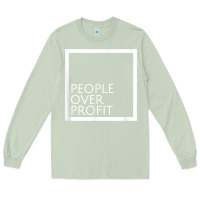 Matcha people over profit democratic socialism pro socialist symbol t shirt Long Sleeve Tee - linhVisuals