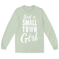 Matcha womens just a small town girl journey t shirt Long Sleeve Tee - linhVisuals