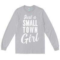 Moon Dust womens just a small town girl journey t shirt Long Sleeve Tee - linhVisuals