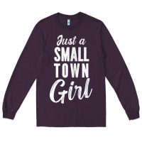 Plum womens just a small town girl journey t shirt Long Sleeve Tee - linhVisuals