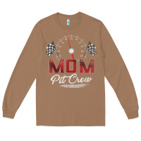Toasted Coconut race car mom pit crew racing family birthday party t shirt Long Sleeve Tee - linhVisuals