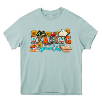 Arona reading specialist olivia Heavy Core Tee - OliviaCreatesArt