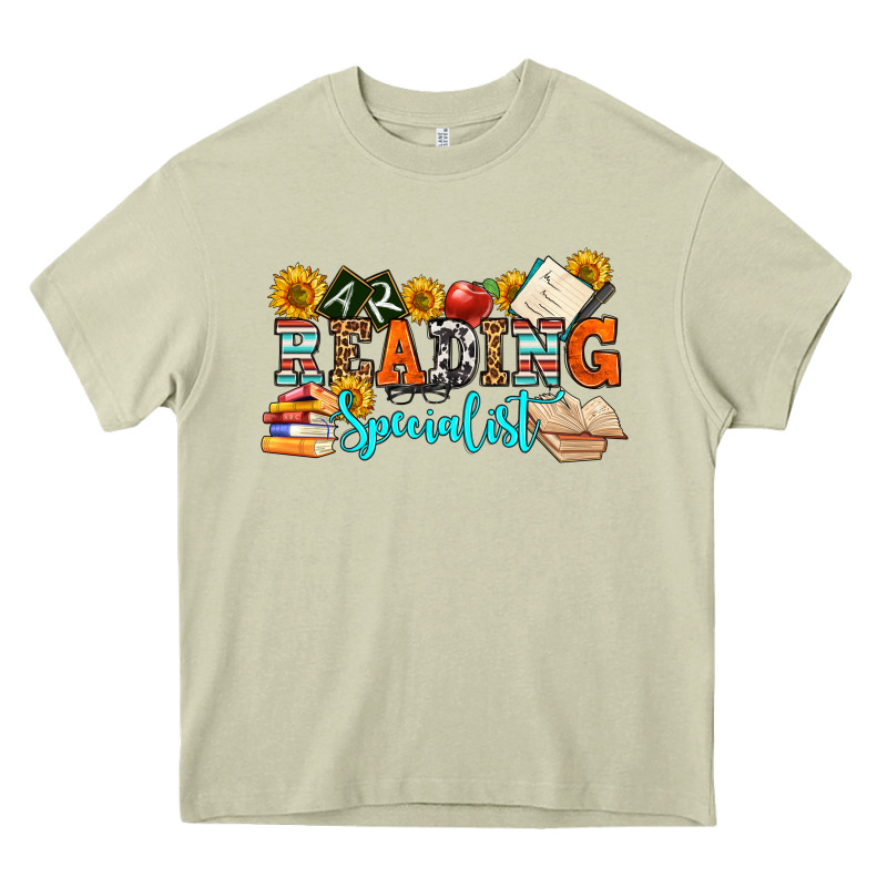 Reading Specialist Olivia Heavy Core Tee by OliviaCreatesArt | Teevron