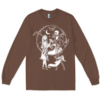 Chestnut nightmare before christmas jack and sally t shirt Long Sleeve Tee - linhVisuals
