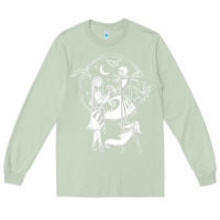 Matcha nightmare before christmas jack and sally t shirt Long Sleeve Tee - linhVisuals