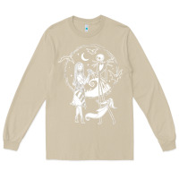 Mushroom nightmare before christmas jack and sally t shirt Long Sleeve Tee - linhVisuals