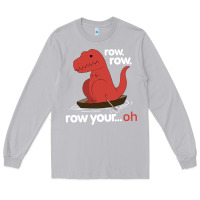 Moon Dust dinosaur dino trex row t rex saurus Long Sleeve Tee - linhVisuals