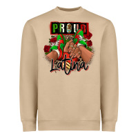 Proud Latina Mexican Sneakers Heavyweight Sweatshirt | Teevron