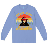 Colony Blue vintage only you can prevent communism funny bear camping t shirt Long Sleeve Tee - linhVisuals