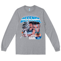 Heather Grey Jonathan Isaac Vintage Long Sleeve Tee - linhVisuals