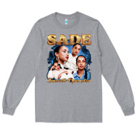 Heather Grey Sade Love Deluxe Rare Long Sleeve Tee - linhVisuals
