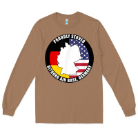 Toasted Coconut proudly served bitburg air base germany military veteran t shirt Long Sleeve Tee - linhVisuals