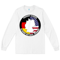 White proudly served bitburg air base germany military veteran t shirt Long Sleeve Tee - linhVisuals