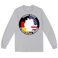 Moon Dust proudly served bitburg air base germany military veteran t shirt Long Sleeve Tee - linhVisuals