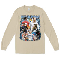 Mushroom David Beckham Vintage Long Sleeve Tee - linhVisuals
