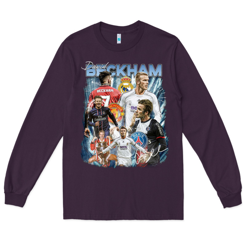 David Beckham Vintage Long Sleeve Tee by linhVisuals | Teevron