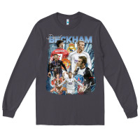 Smoke David Beckham Vintage Long Sleeve Tee - linhVisuals
