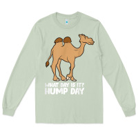 Matcha what day is it hump day funny camels hump day t shirt Long Sleeve Tee - linhVisuals