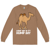 Toasted Coconut what day is it hump day funny camels hump day t shirt Long Sleeve Tee - linhVisuals