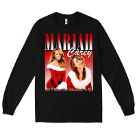 Black Mariah Carey Vintage Long Sleeve Tee - linhVisuals