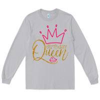 Moon Dust birthday queen shirt, womens birthday shirt, birthday t shirt Long Sleeve Tee - linhVisuals