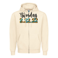 Sandshell Twosday Zipper Hoodie - RanaPortraitStore