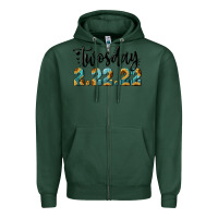 Sports Green Twosday Zipper Hoodie - RanaPortraitStore