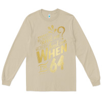 Mushroom will you still need me when i'm 64 birthday for wife 64 love premium t Long Sleeve Tee - linhVisuals