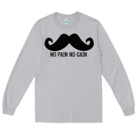 Moon Dust MUSTACHE Long Sleeve Tee - linhVisuals