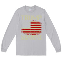 Moon Dust vintage usa american flag trump was right about everything pullover ho Long Sleeve Tee - linhVisuals