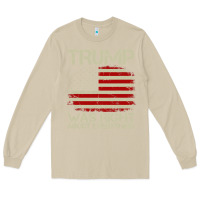 Mushroom vintage usa american flag trump was right about everything pullover ho Long Sleeve Tee - linhVisuals