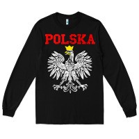 Black polska poland eagle poland heritage polish pride roots tank top Long Sleeve Tee - linhVisuals