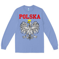 Colony Blue polska poland eagle poland heritage polish pride roots tank top Long Sleeve Tee - linhVisuals