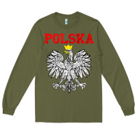 Army Green polska poland eagle poland heritage polish pride roots tank top Long Sleeve Tee - linhVisuals