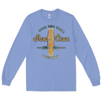 Colony Blue santa cruz, ca vintage surfers tshirt Long Sleeve Tee - linhVisuals