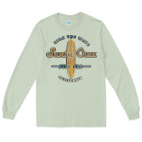 Matcha santa cruz, ca vintage surfers tshirt Long Sleeve Tee - linhVisuals