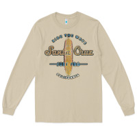 Mushroom santa cruz, ca vintage surfers tshirt Long Sleeve Tee - linhVisuals