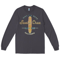Smoke santa cruz, ca vintage surfers tshirt Long Sleeve Tee - linhVisuals