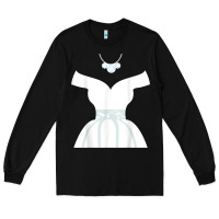 Black wedding dresses bridal showers cute graphic funny t shirt Long Sleeve Tee - linhVisuals